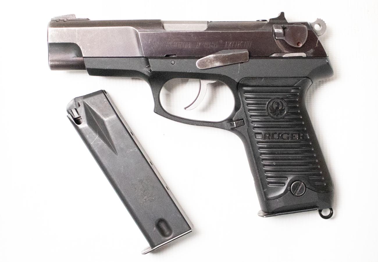 RUGER P85 MKII 9mm Used Semi-Auto Pistol with Extra Magazine